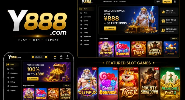 Y888 Game Download Logo